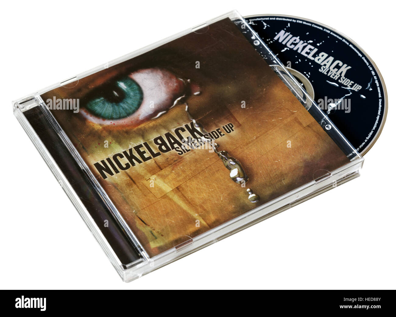 Nickelback Silver Side Up CD Stock Photo
