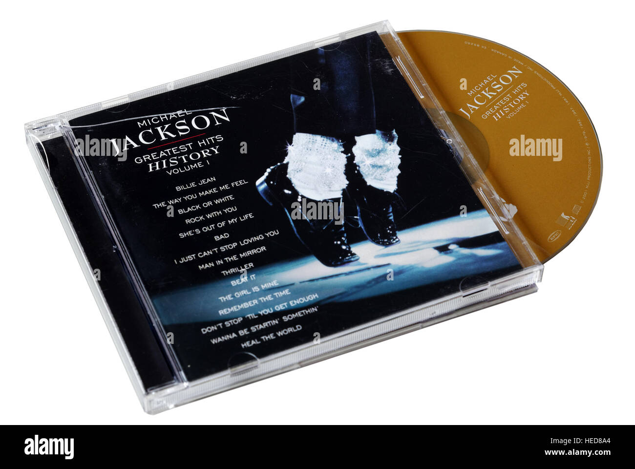 Michael Jackson History CD Stock Photo - Alamy
