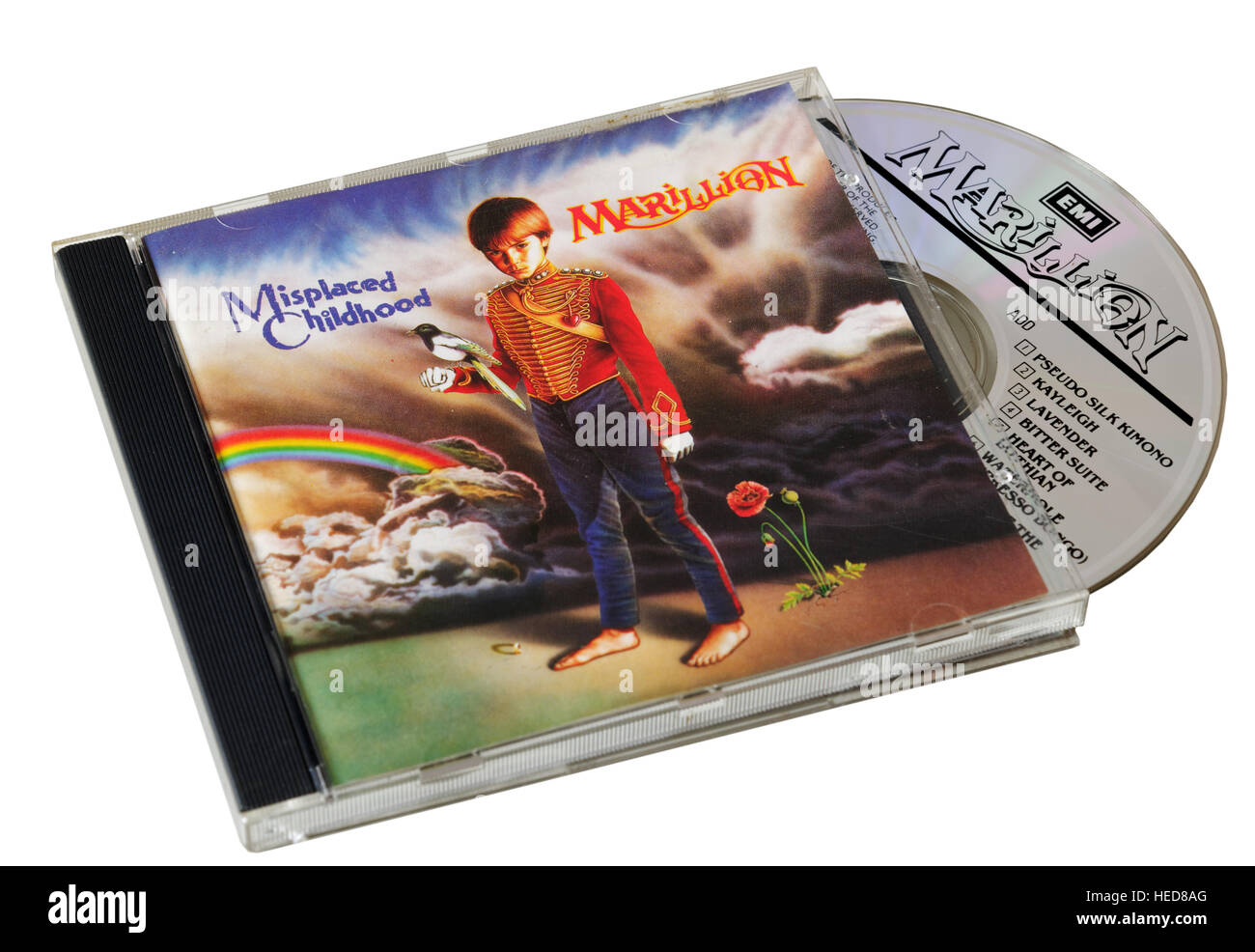 Marillion Misplaced Childhood CD Stock Photo