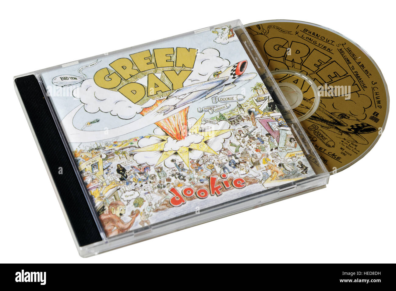 Green Day Dookie CD Stock Photo