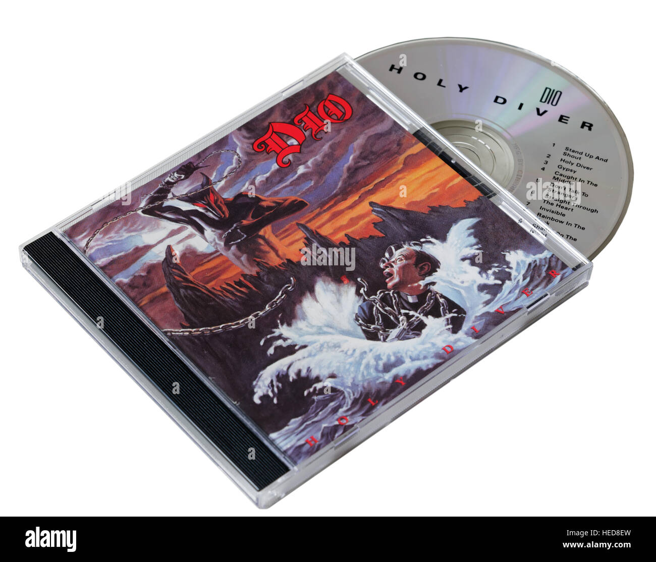 Dio Holy Diver CD Stock Photo