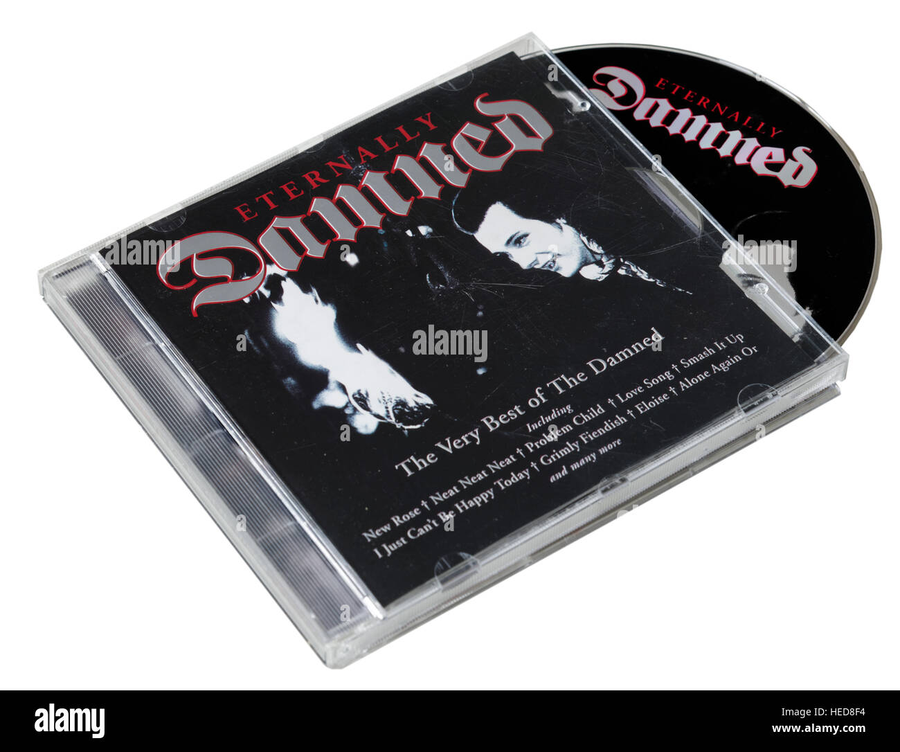 Eternally Damned CD Stock Photo