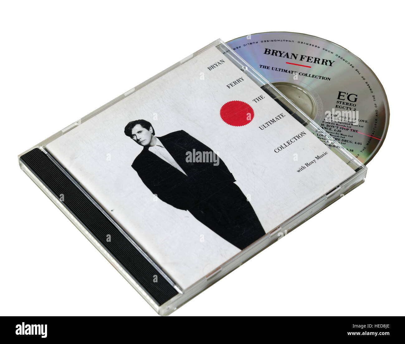 Bryan Ferry The Ultimate Collection CD Stock Photo