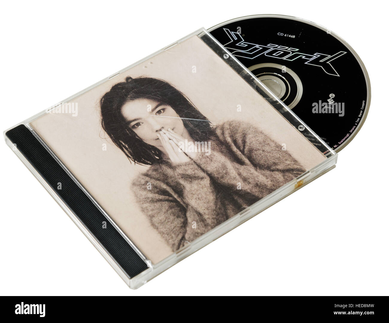 Bjork Debut CD Stock Photo