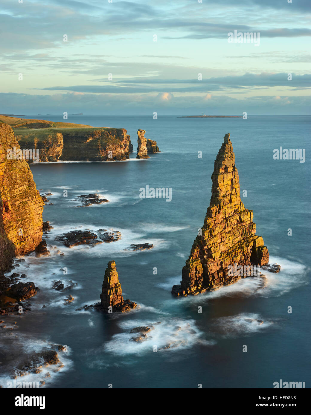 Stacks of Duncansby, Caithness, Scotland Stock Photo