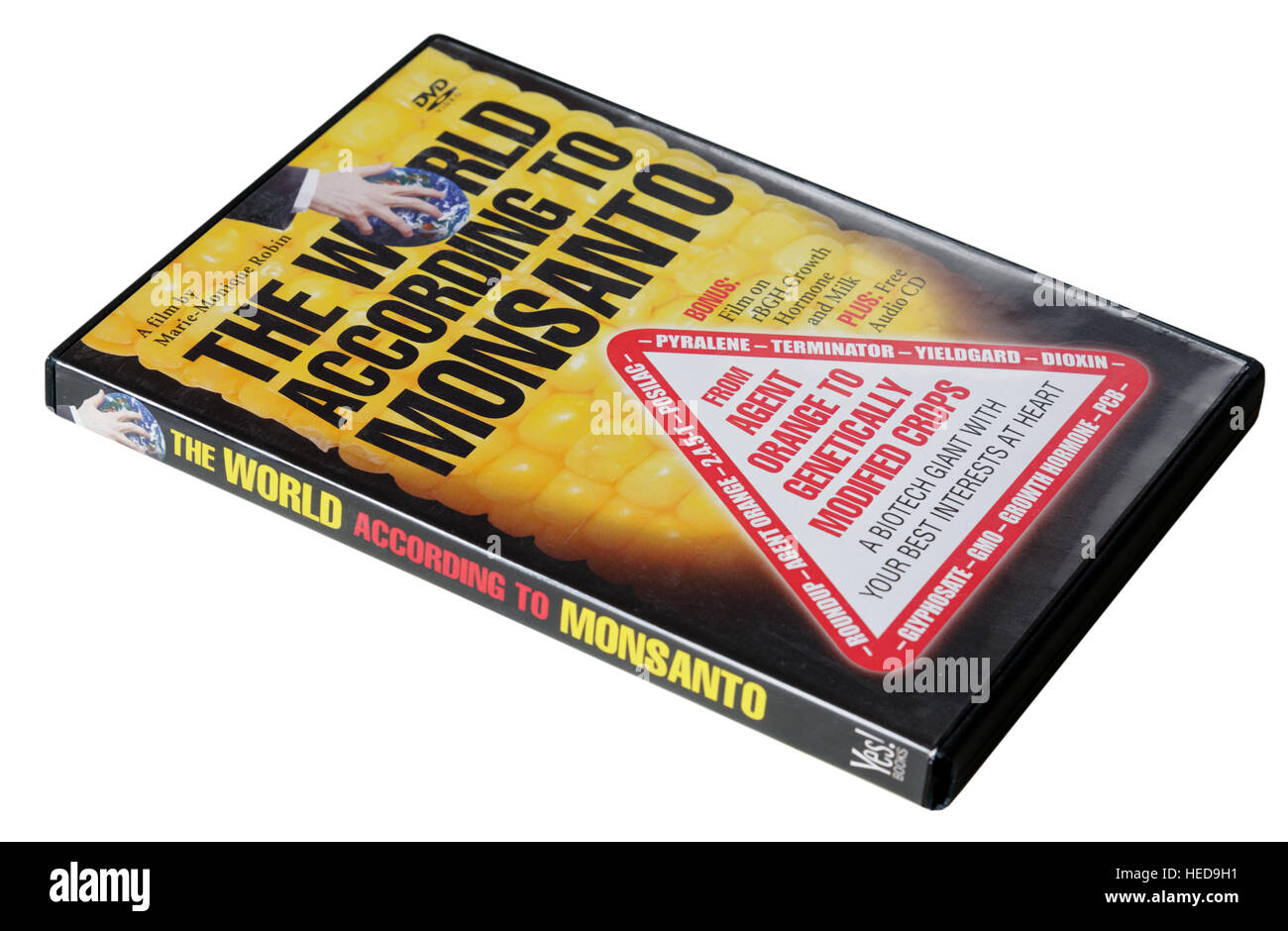 The World According to Monsanto documentary journalism DVD Stock Photo