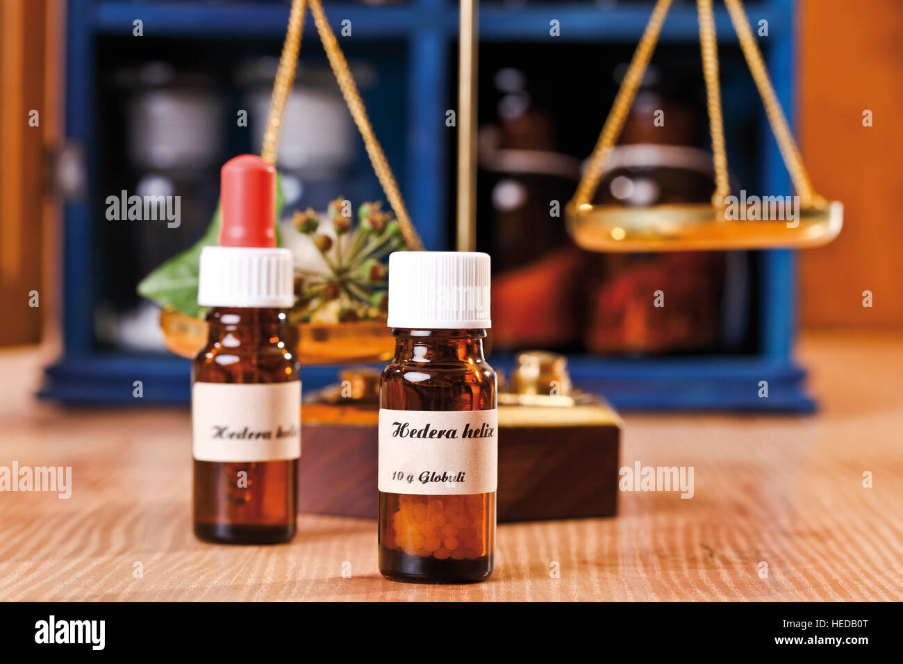 Eye dropper or pipette bottle, screw top bottle in front of an