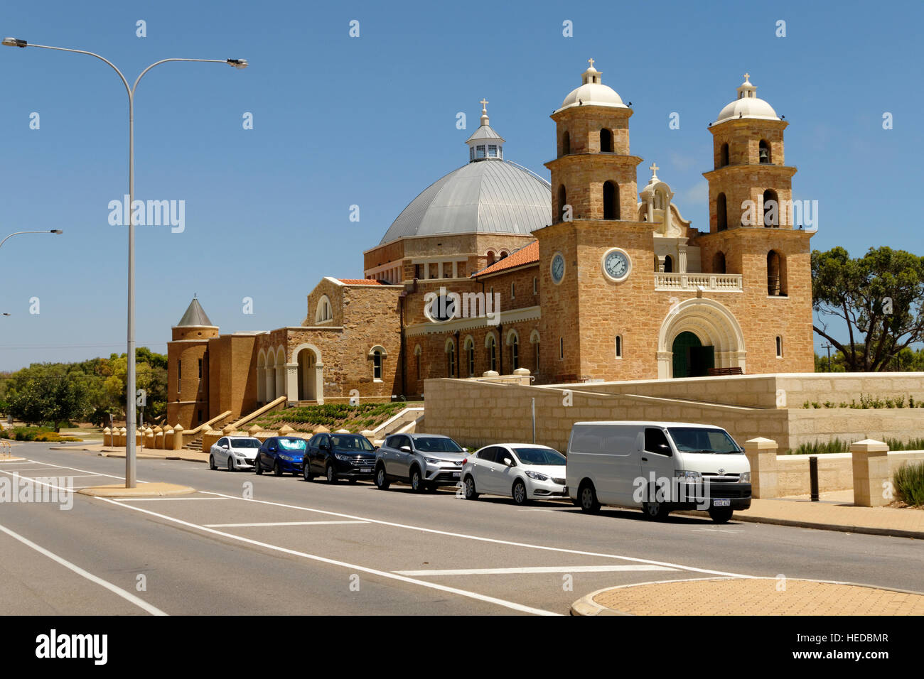 St. Francis Xavier Cathedral, Geraldton, Western Australia Stock Photo