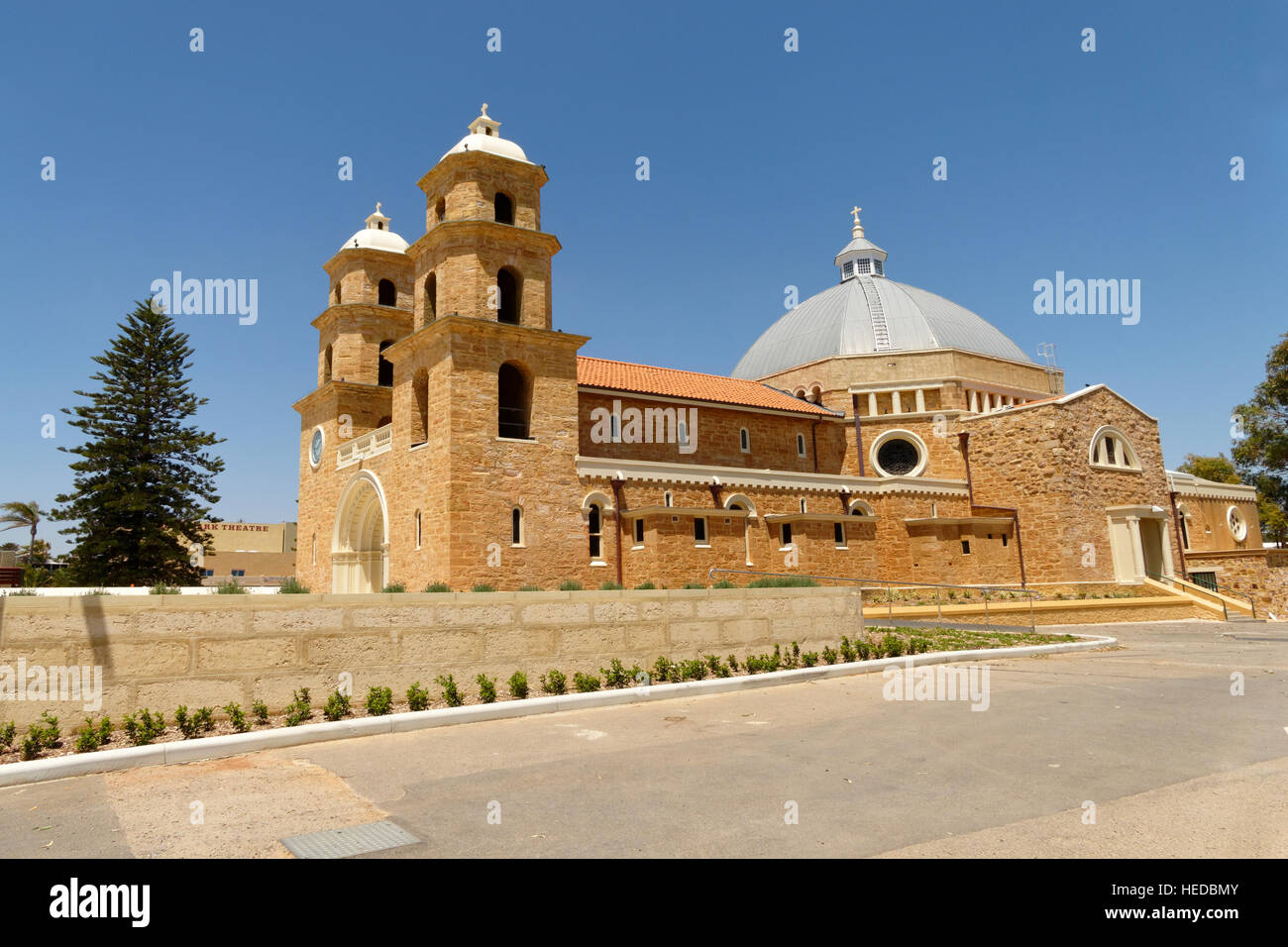 St. Francis Xavier Cathedral, Geraldton, Western Australia Stock Photo