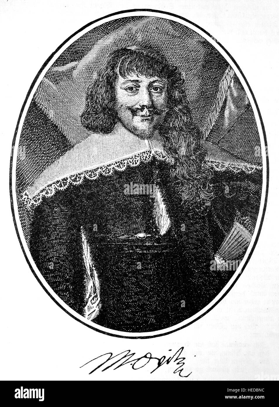 Martin Opitz von Boberfeld, 1597 1639, a German poet, from a woodcut of