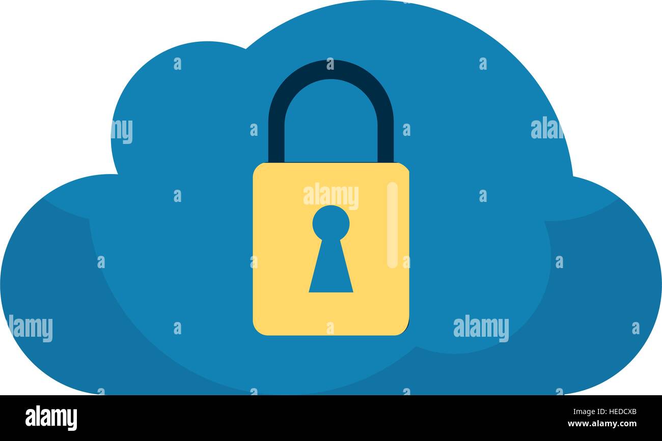 cloud data security system technology Stock Vector Image & Art - Alamy