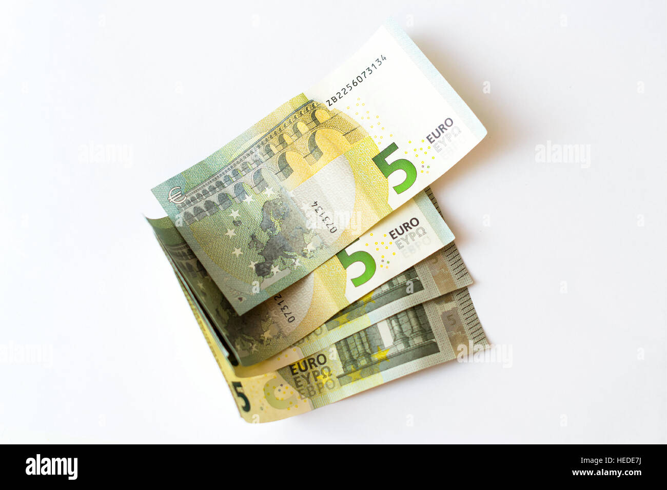 One Five Euro Bill. 5 Euro Banknote. the Euro is the Official Currency of  the European Union Stock Photo - Image of profit, economic: 253887576
