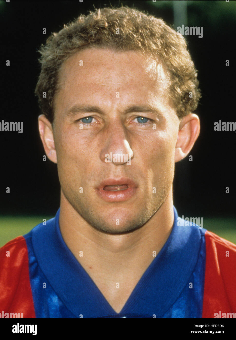 JEAN PIERRE PAPIN French football player 1992 to European championship  Stock Photo - Alamy