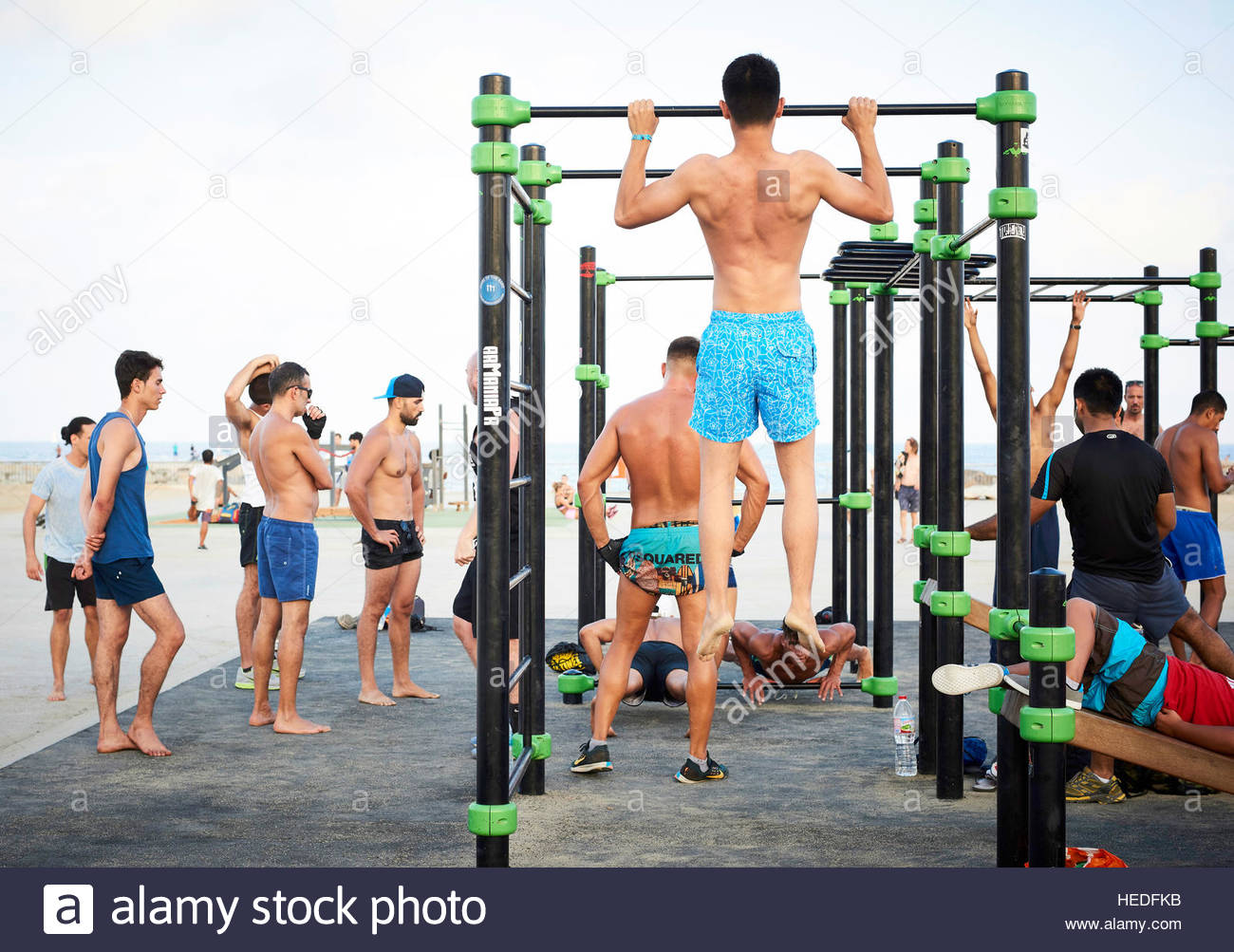 Bodybuilders Beach Stock Photos & Bodybuilders Beach Stock Images - Alamy