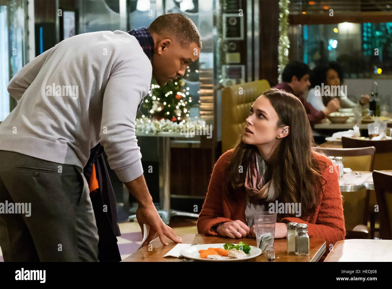 COLLATERAL BEAUTY 2016 Warner Bros film with Keitra Knightley and Will Smith Stock Photo