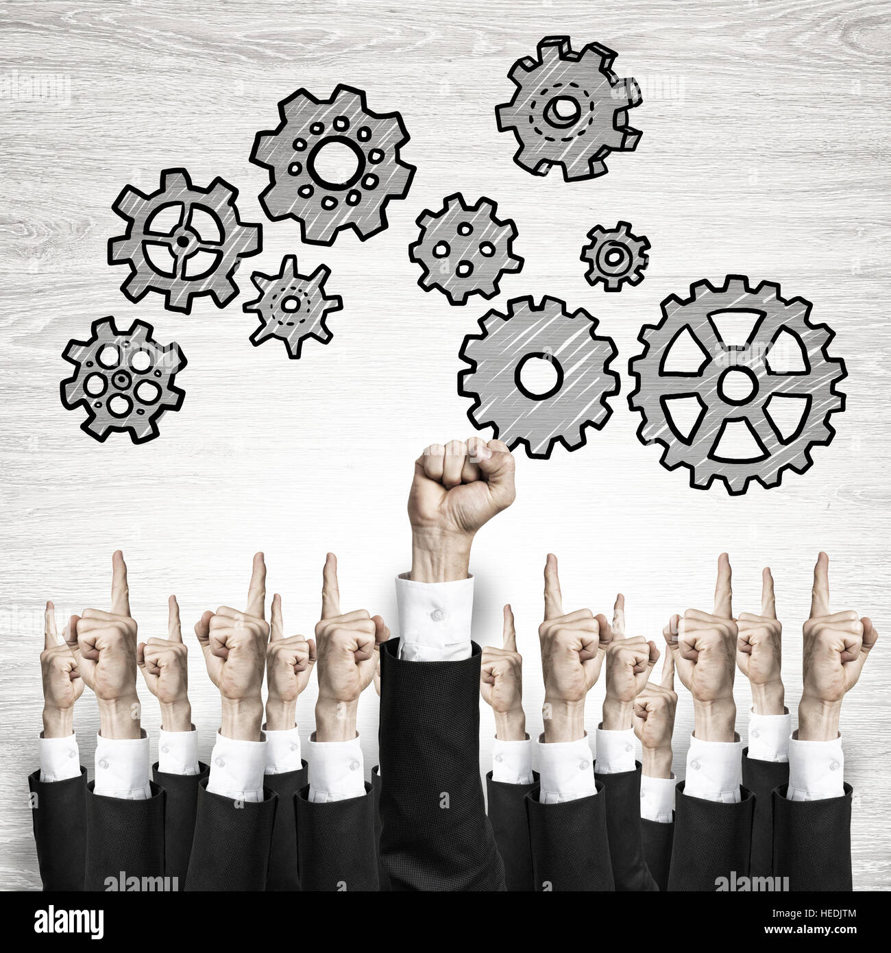 Business and teamwork concept Stock Photo - Alamy