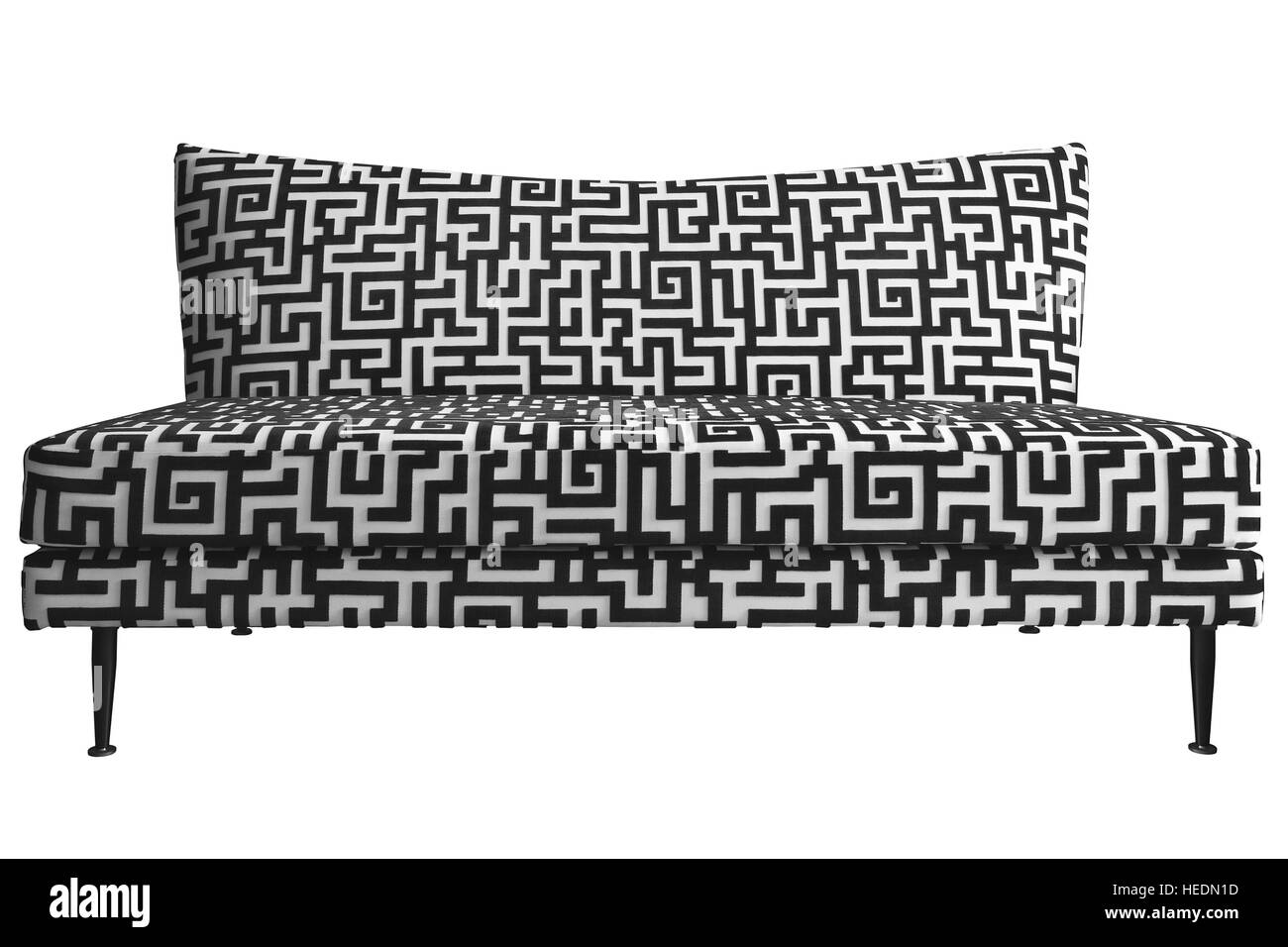 sofa isolated on white background Stock Photo - Alamy