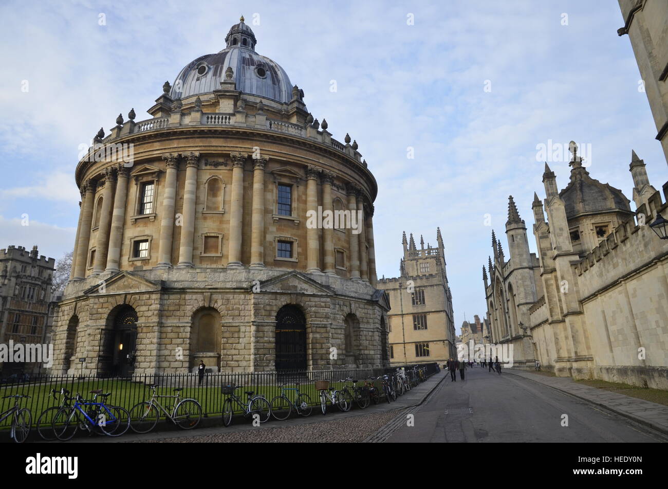 The Radcliffe Camera in Radcliffe Square, Oxford, England Stock Photo