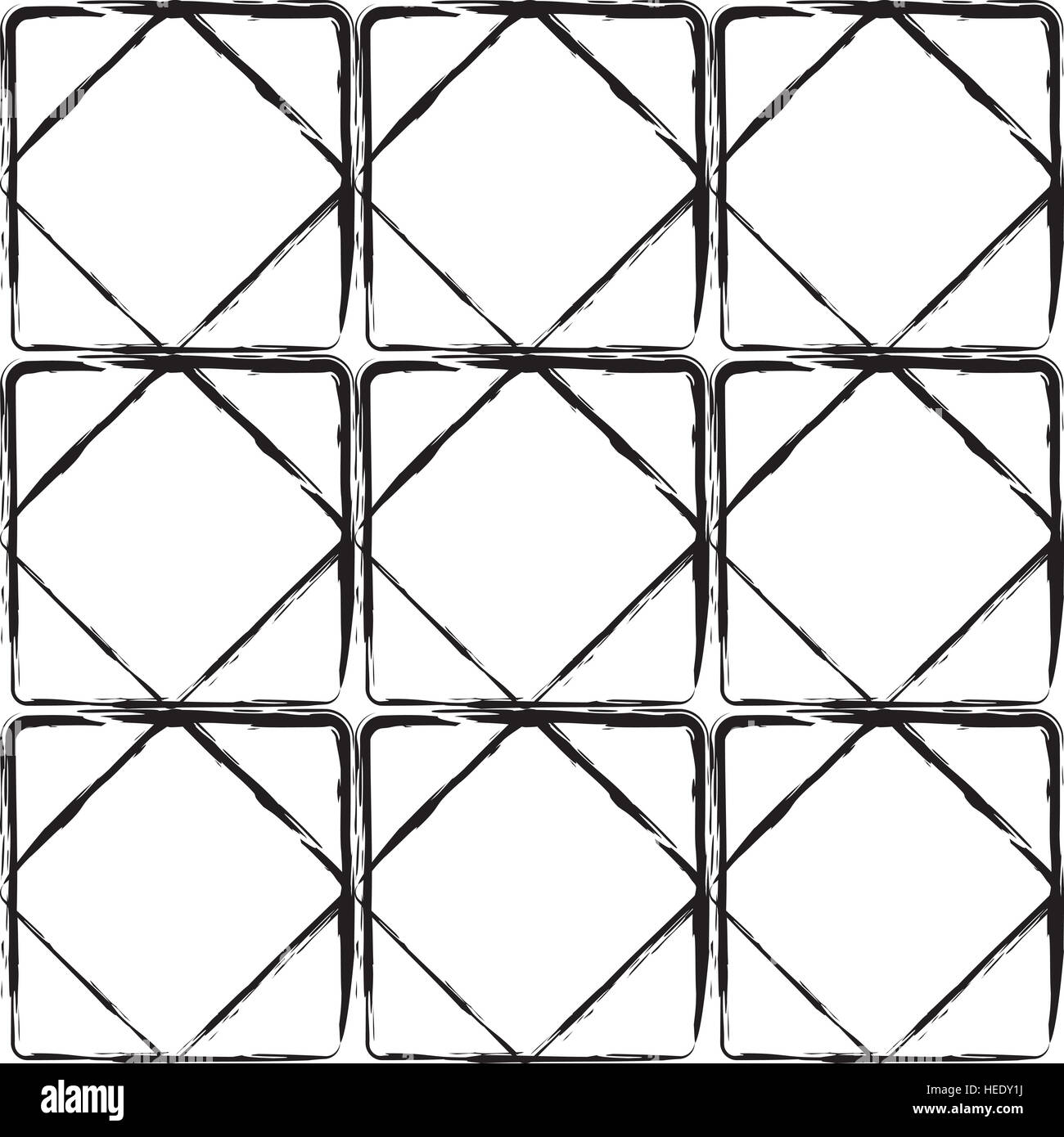 Vector seamless pattern. Abstract background in grunge style Stock ...