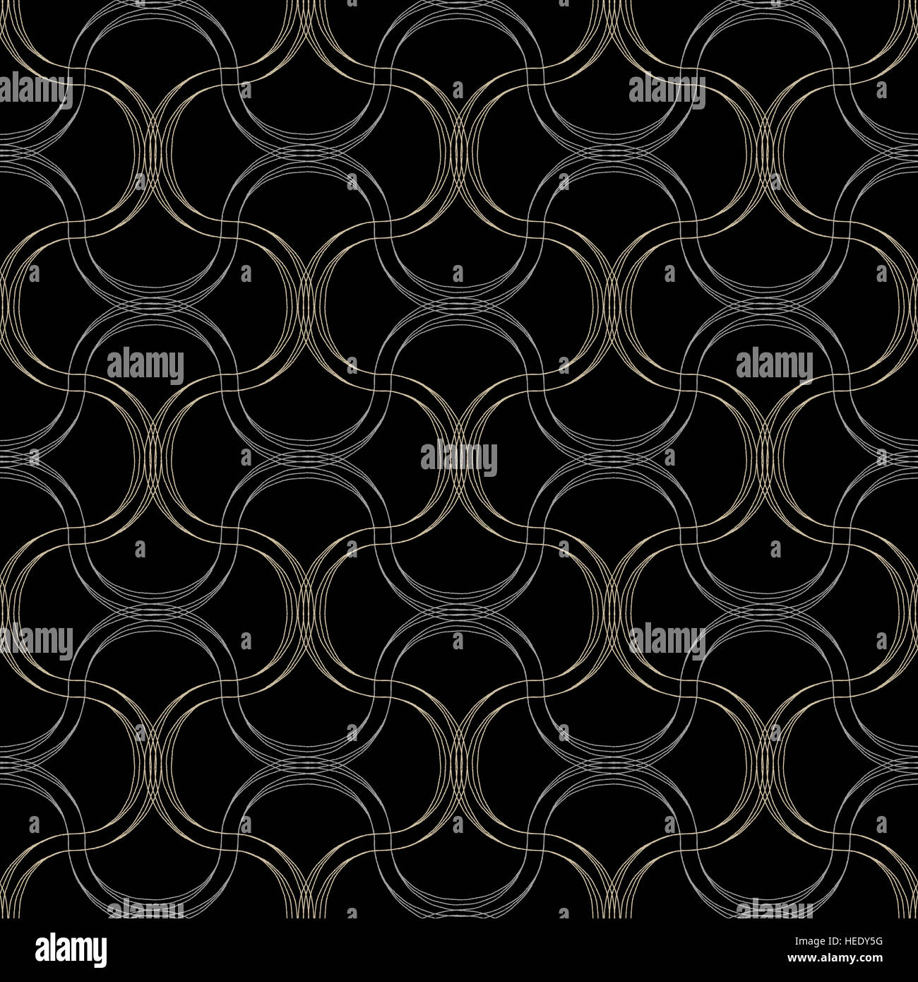 Vector seamless pattern. Abstract background made of wavy lines Stock ...