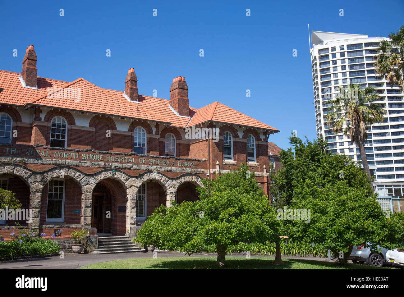 Royal North Shore Hospital RNSH, in St Leonards on the lower north shore of Sydney,Australia