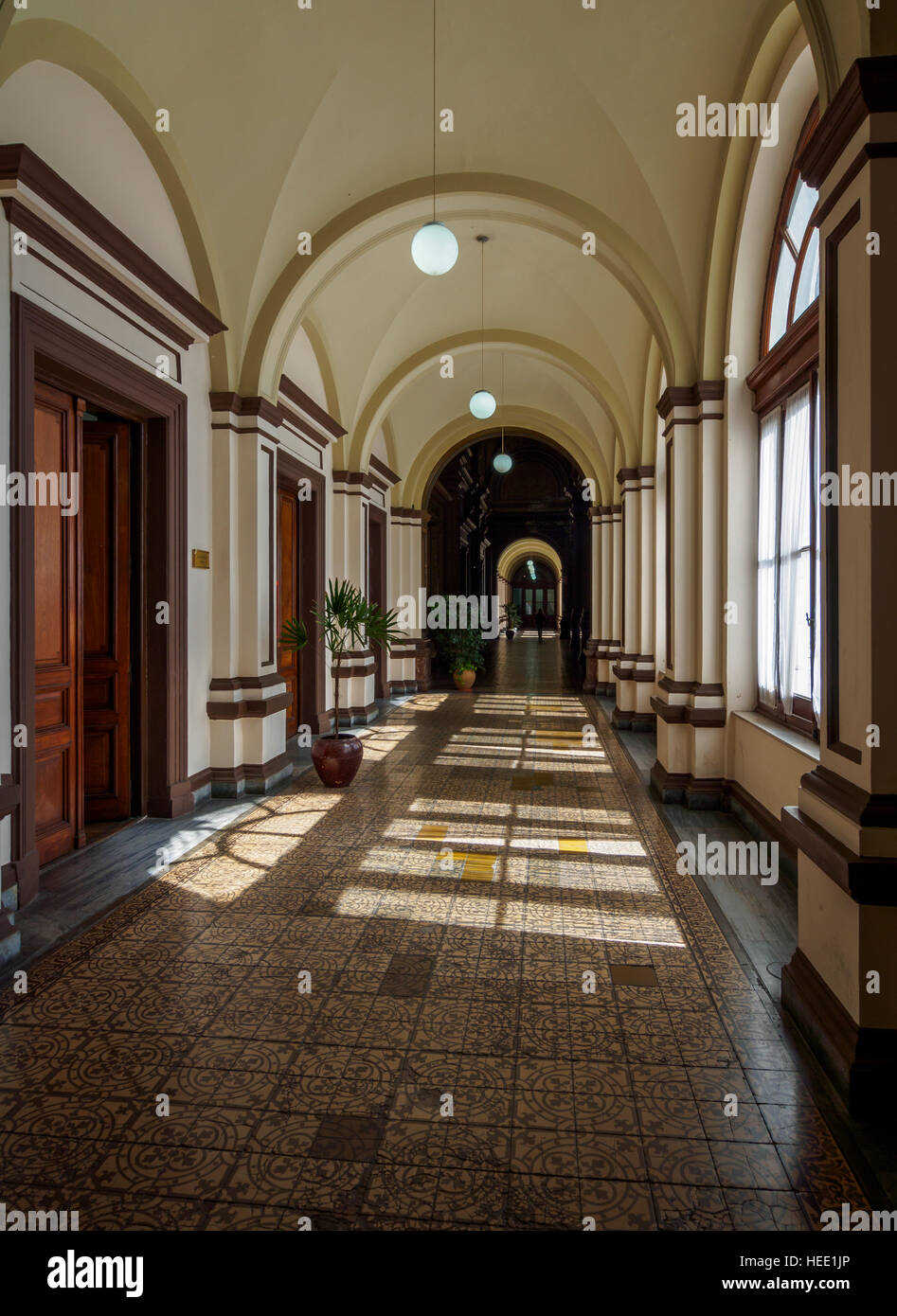 Argentina, Buenos Aires Province, La Plata, Interior view of the