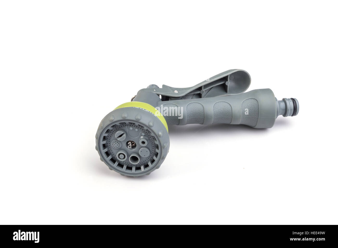 Close up spray gun isolated on white background Stock Photo - Alamy