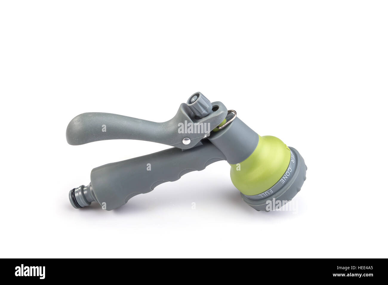 Close up spray gun isolated on white background Stock Photo - Alamy
