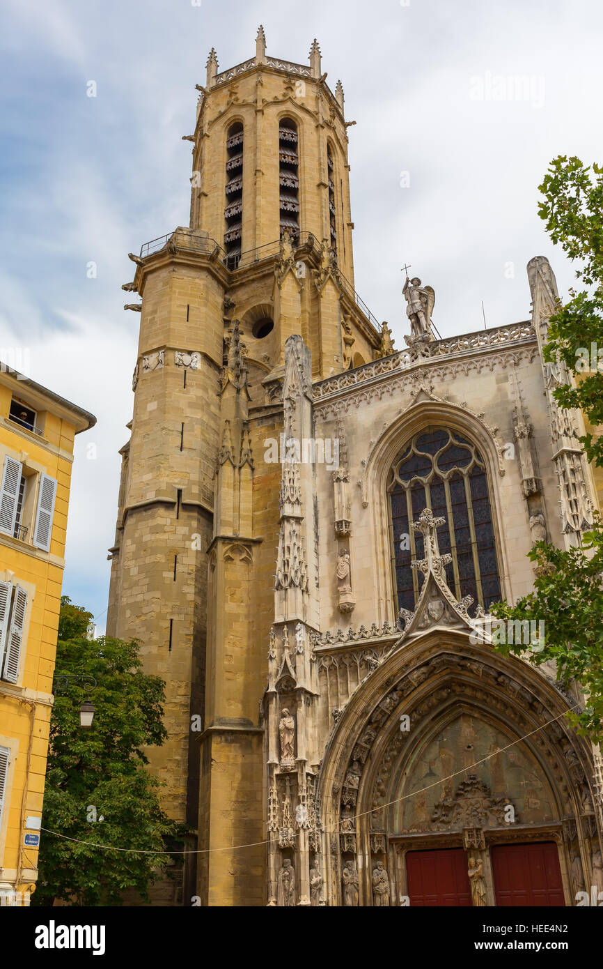 Aix cathedral hi-res stock photography and images - Alamy