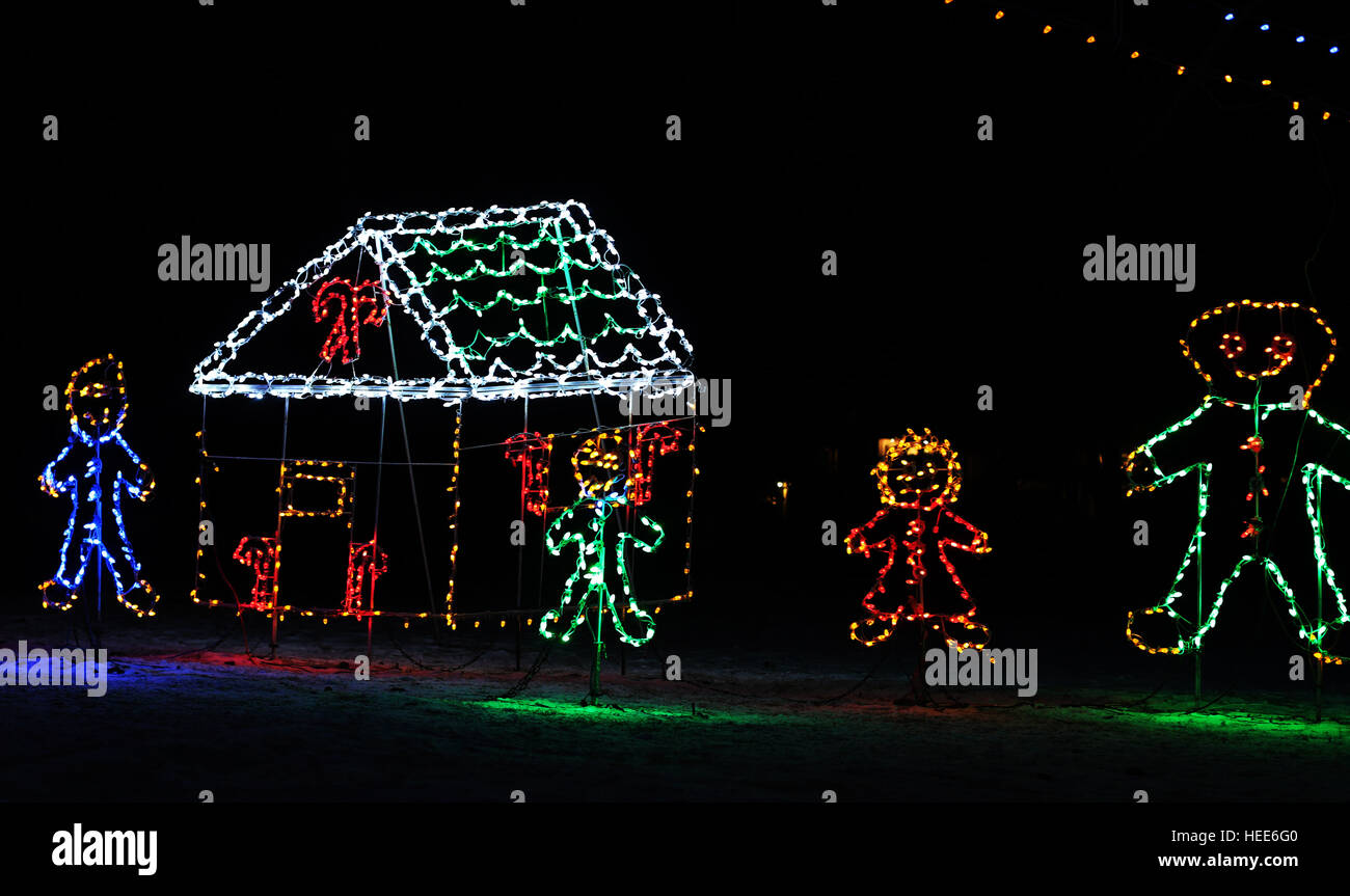 Calgary, Canada. 20th Dec, 2016. The festival of lights at