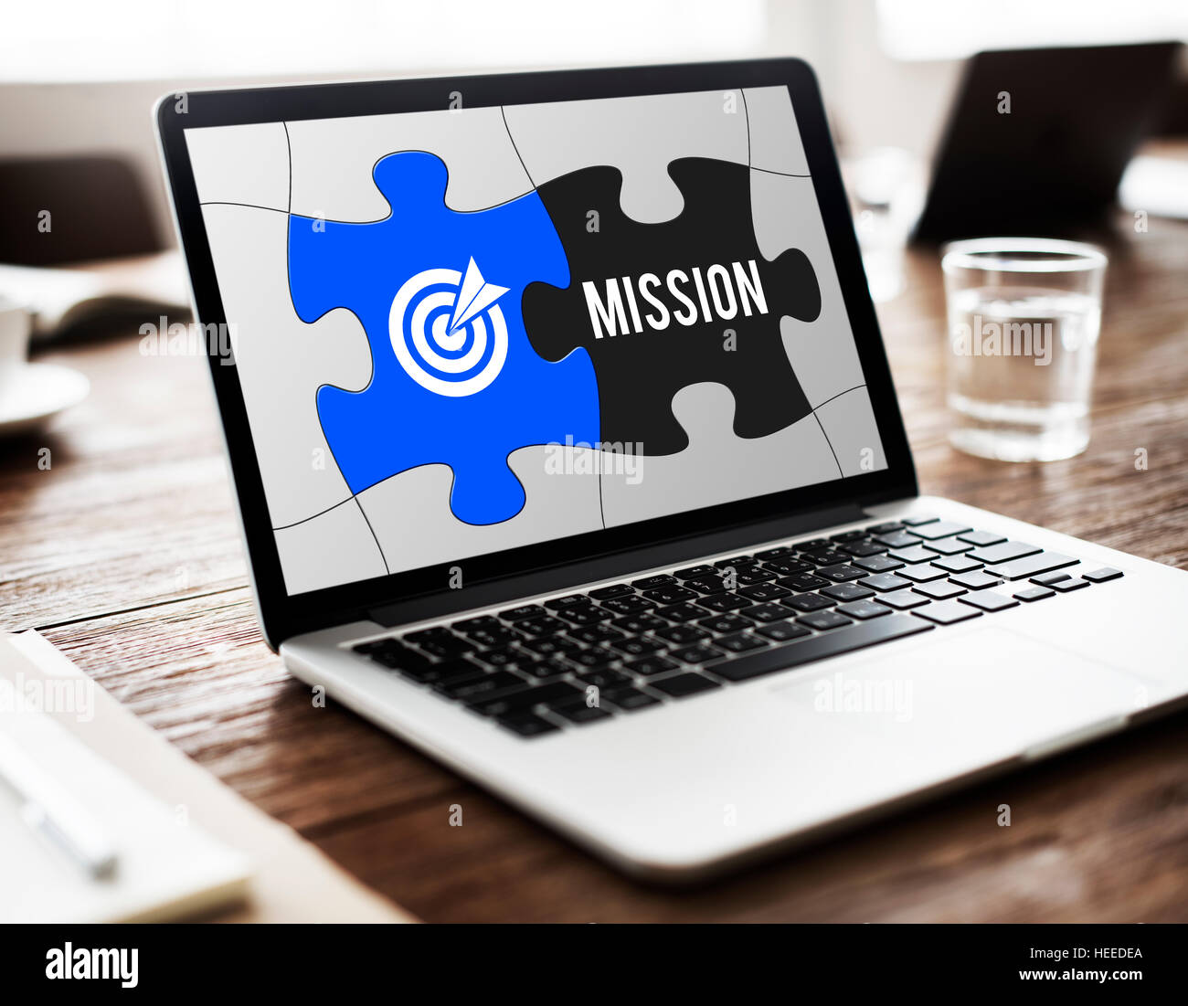 Achievement Success Goals Target Jigsaw Puzzle Concept Stock Photo Alamy