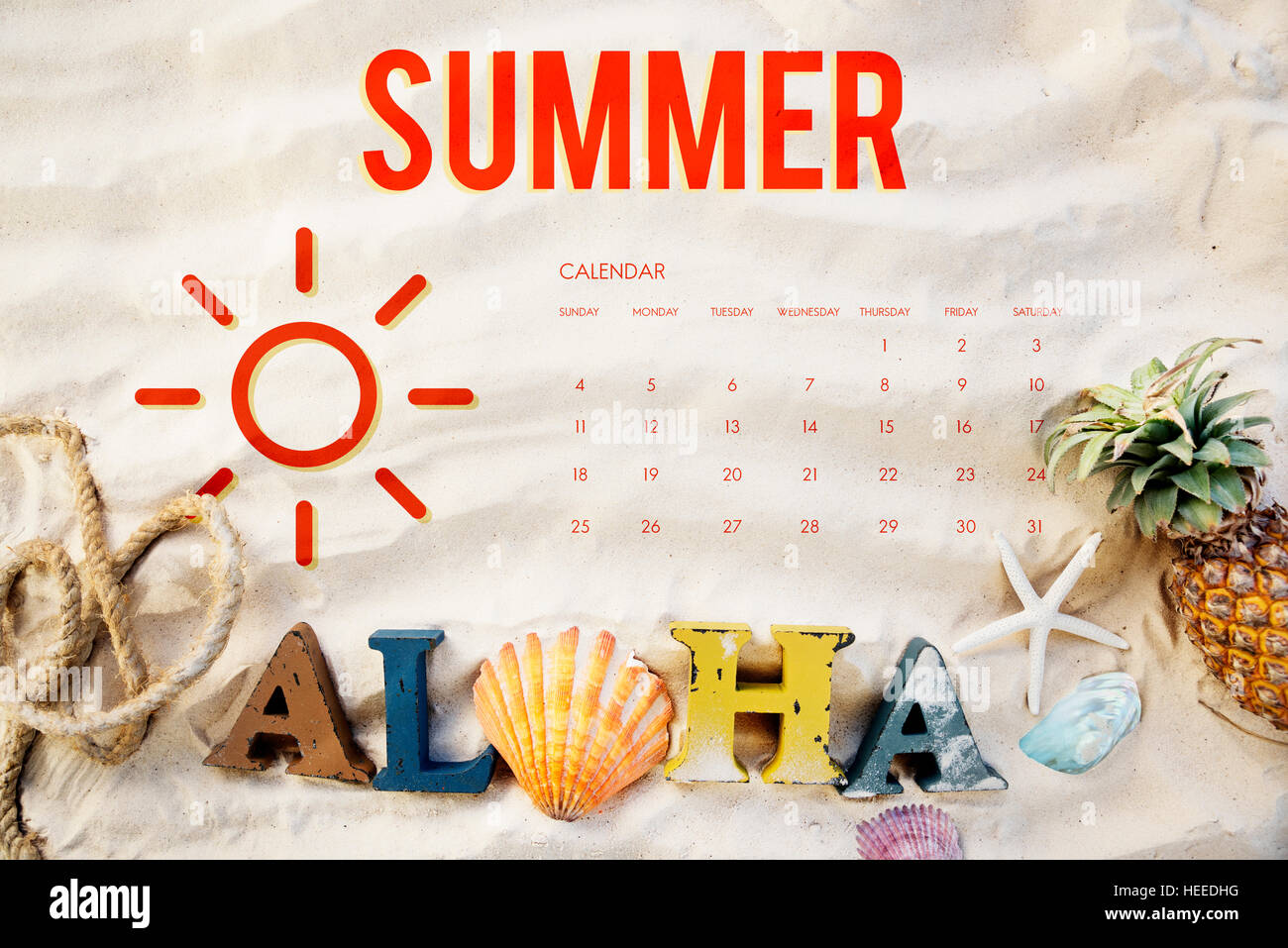 summer-holiday-calendar-sun-graphic-concept-stock-photo-alamy