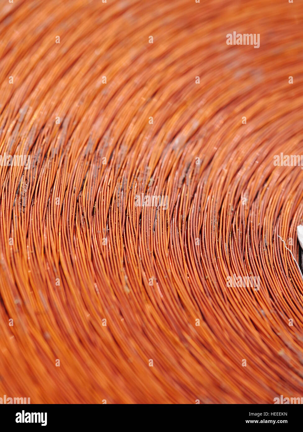 copper inductor metal Stock Photo Alamy