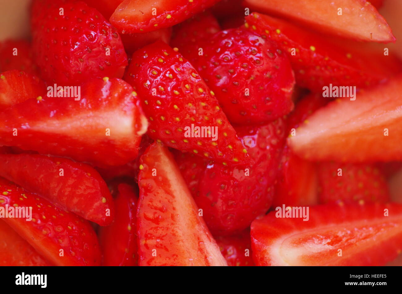 Red delicious strawberry fruit hi-res stock photography and images - Alamy