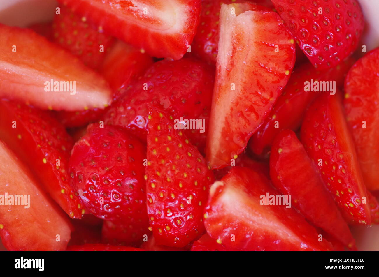 Red delicious strawberry fruit hi-res stock photography and images - Alamy