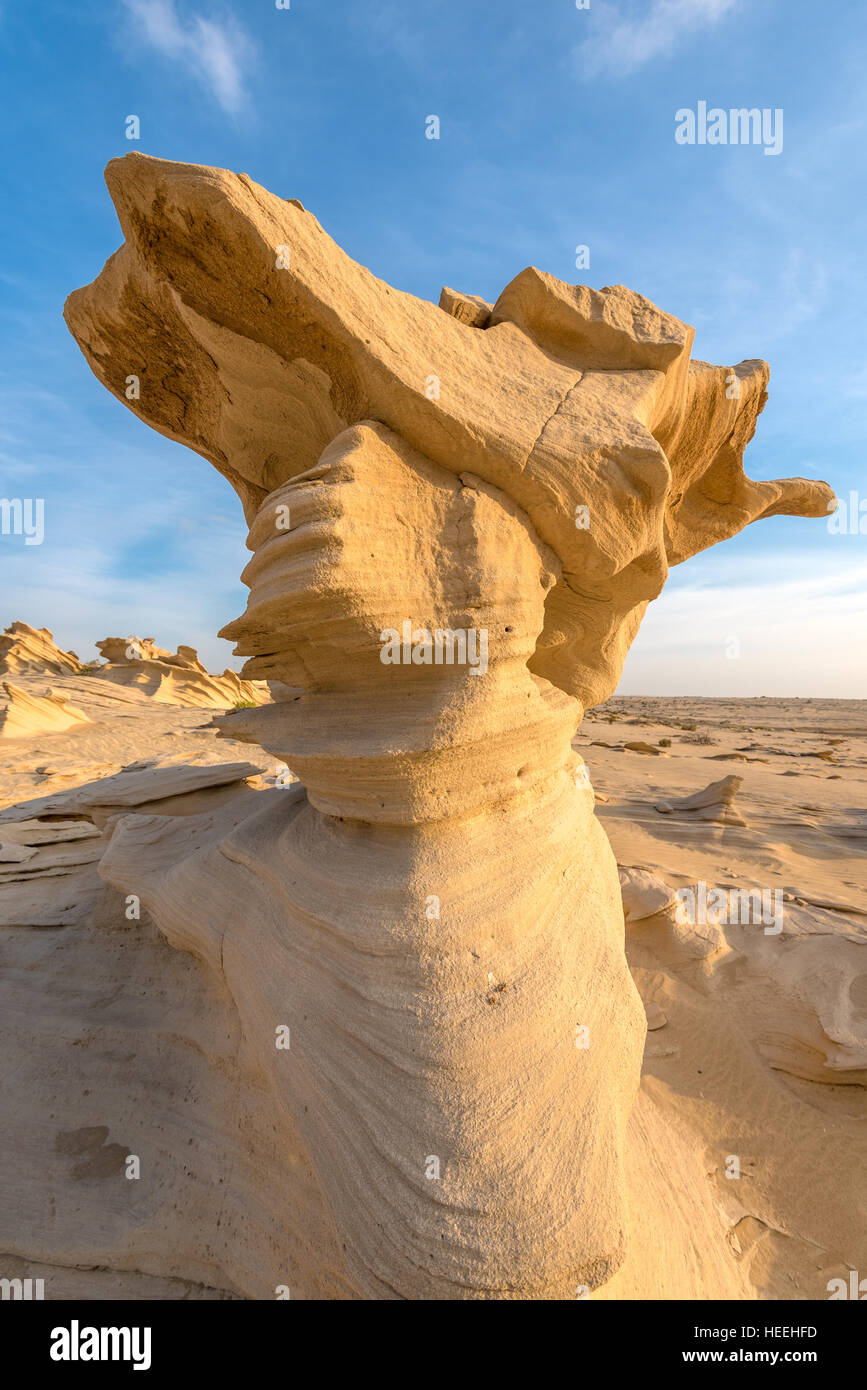 Fossil dunes, Abu Dhabi, UAE Stock Photo Alamy