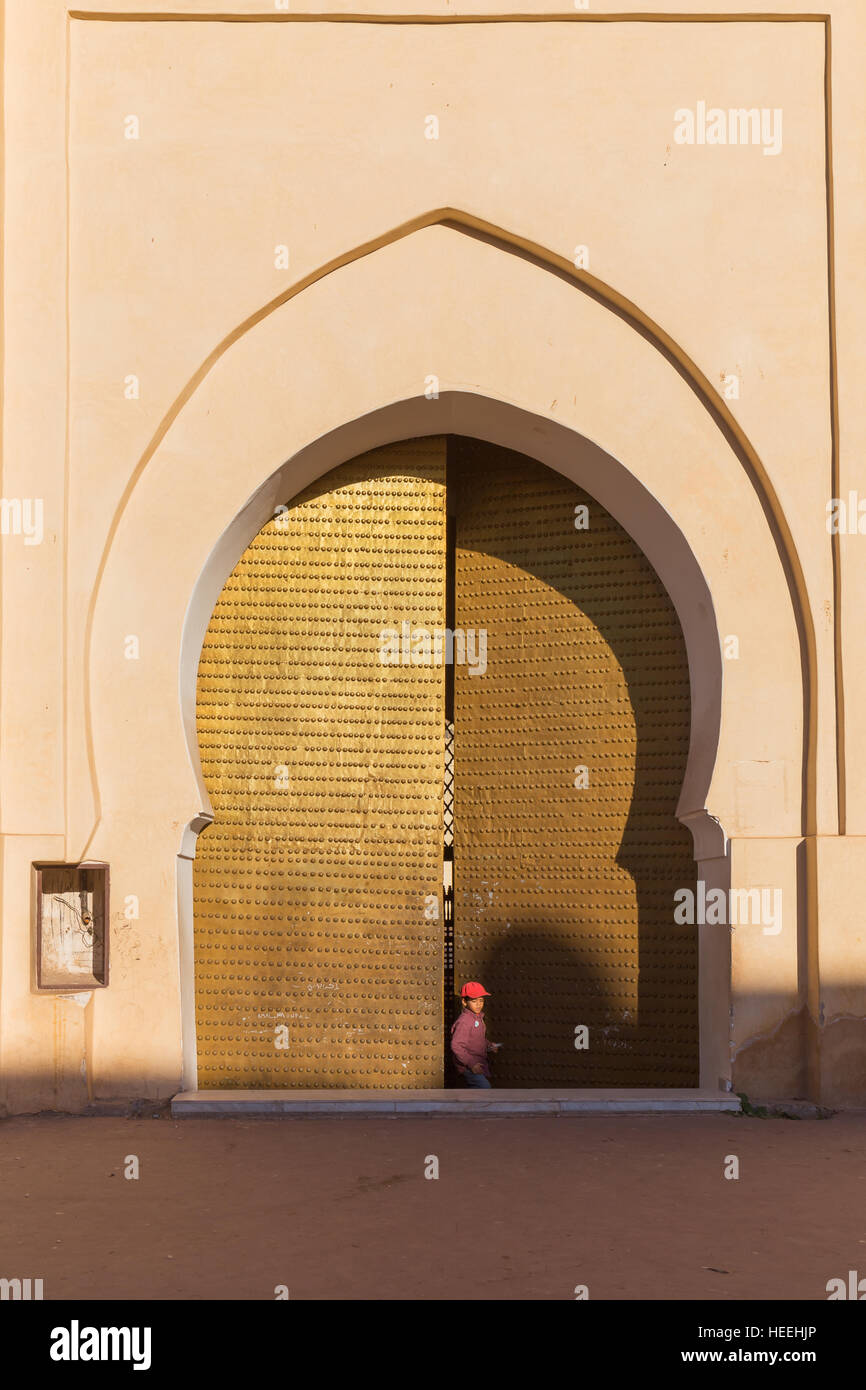 Kasbah mosque, Marrakech, Morocco Stock Photo