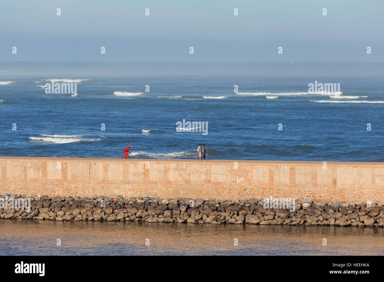 Harbour, Al Jadida, Morocco Stock Photo