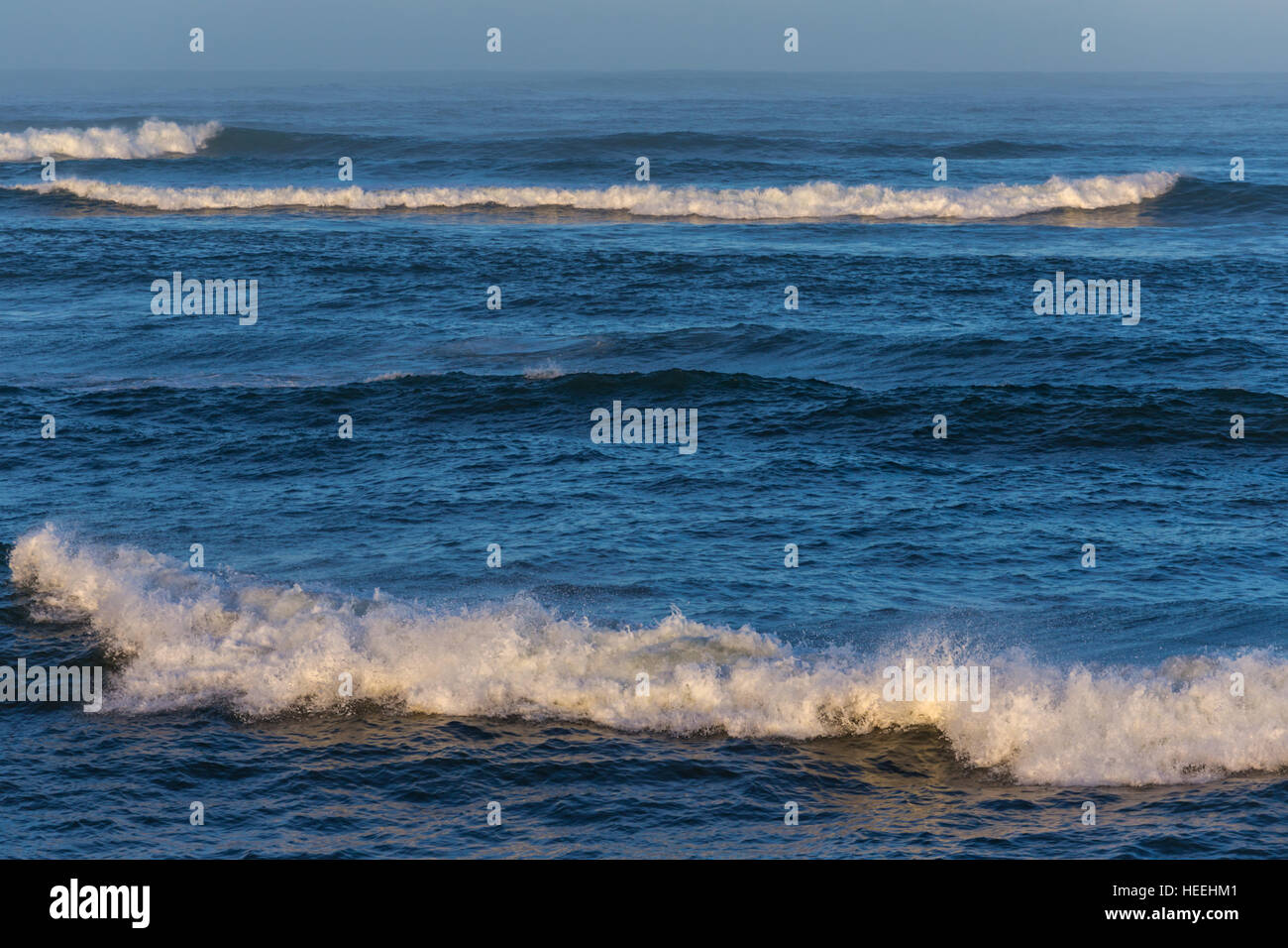 Atlantic ocean coast, Casablanca, Morocco Stock Photo