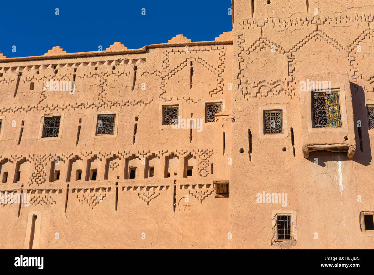 Kasbah Taourirt (1920s), Ouarzazate, Morocco Stock Photo