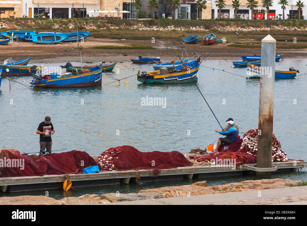 Atlantic ocean coast, Rabat, Morocco Stock Photo