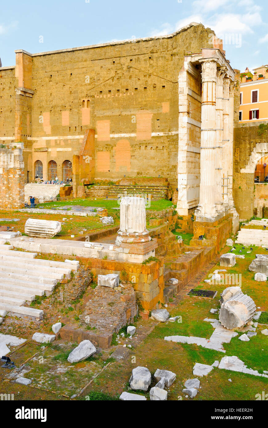 Roman Forum, Rome's historic center, Italy Stock Photo - Alamy
