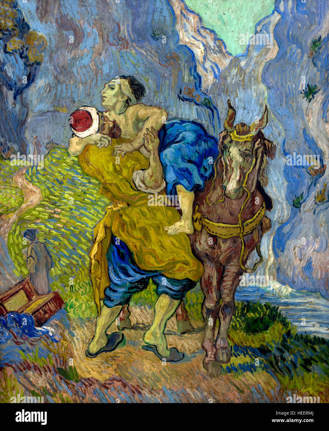 The Good Samaritan, by Vincent van Gogh, 1890, Kroller-Muller ...