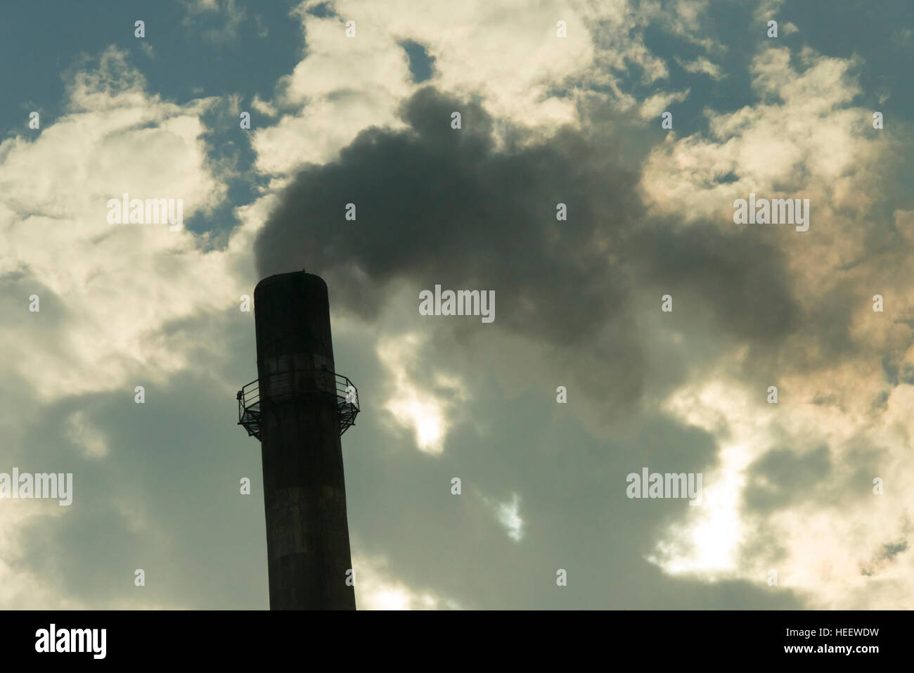 Factory china chimney hi-res stock photography and images - Alamy