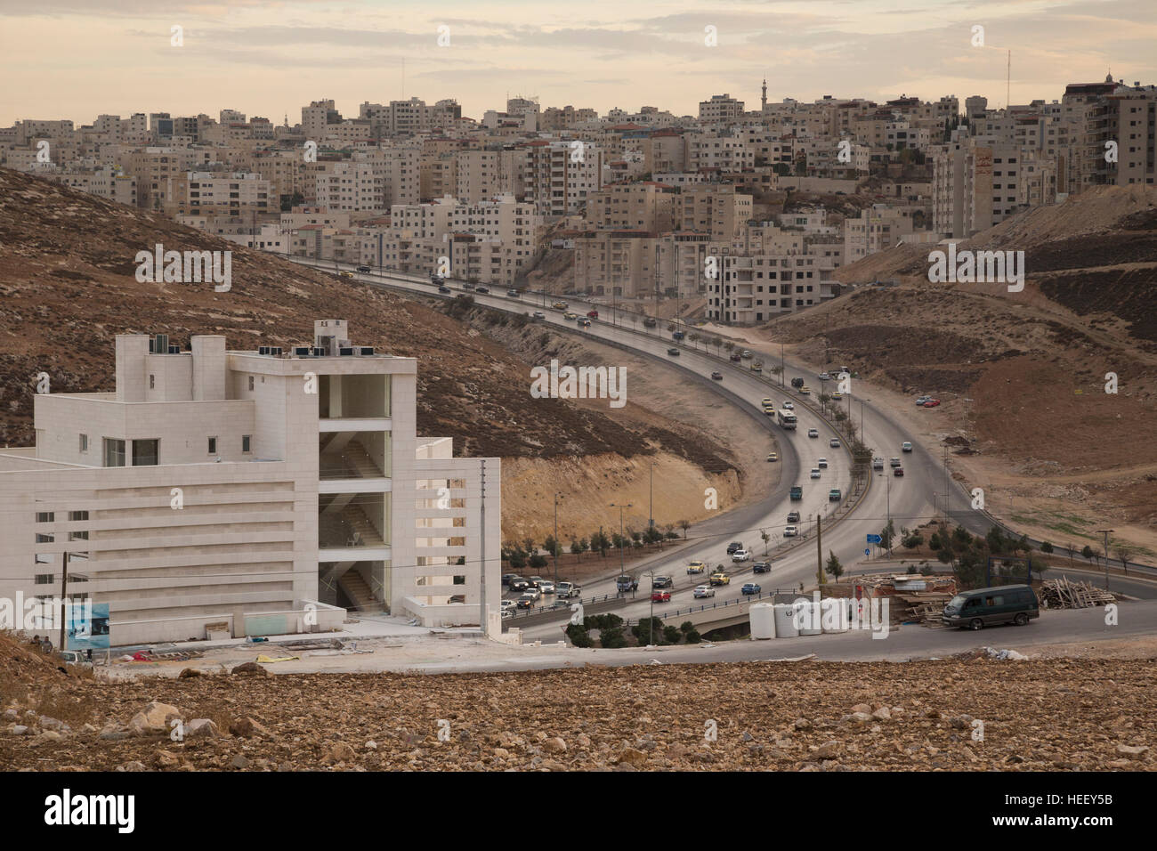 City scene - Amman, Jordan. Stock Photo