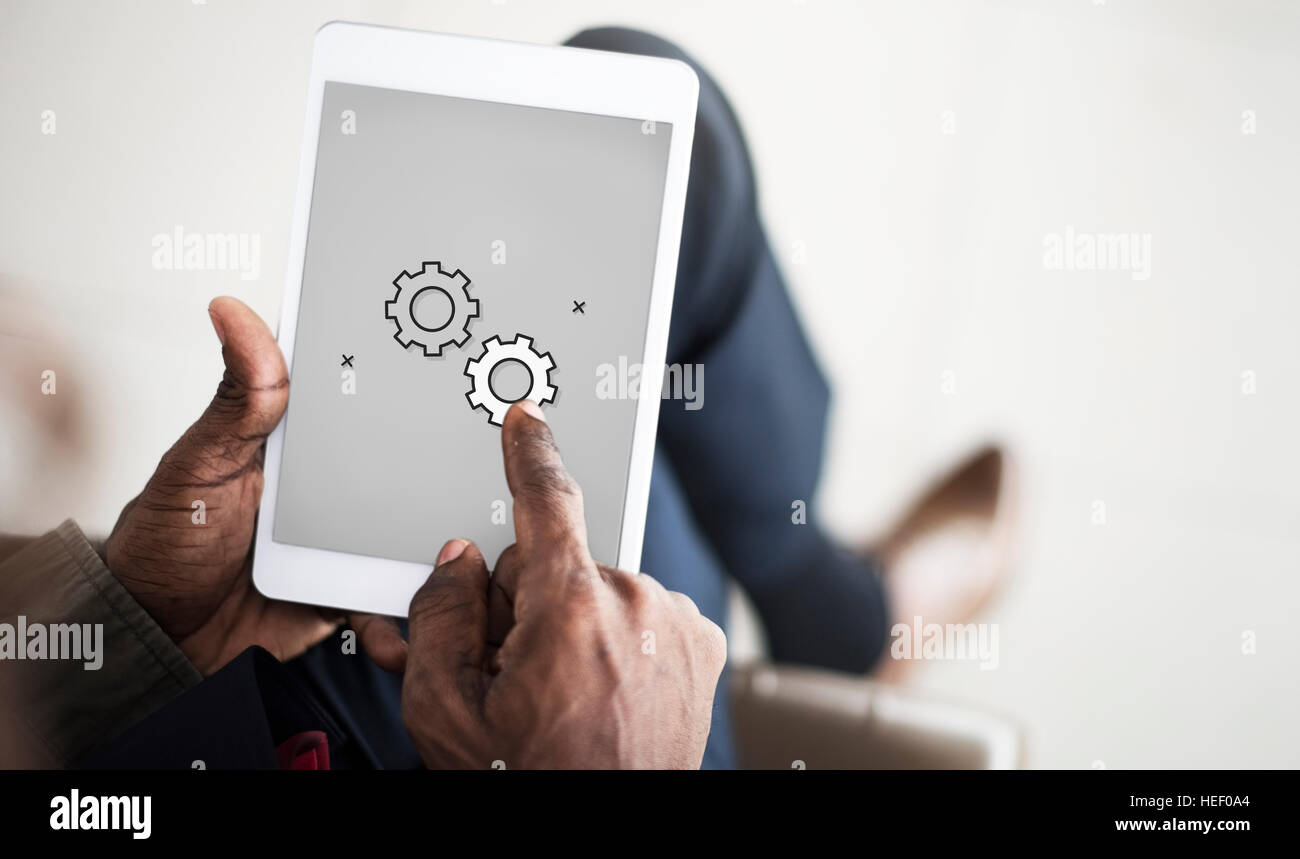 Configuration Setup System Concept Stock Photo - Alamy
