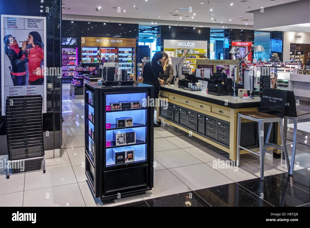 Shopping Outlets Heathrow Airport UK Stock Photo Alamy