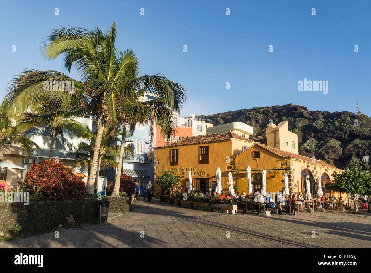Puerto de Tazacorte, La Palma, Canary Islands, Spain Stock Photo