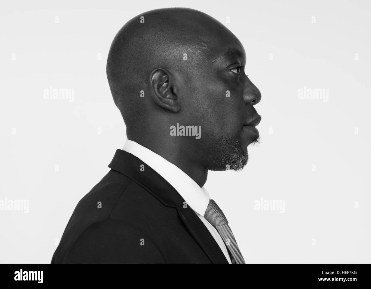 African businessman isolated Black and White Stock Photos & Images - Alamy