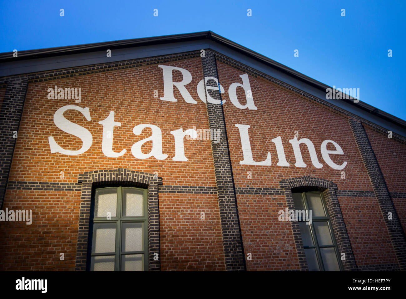 The Red Star Line Museum in Antwerp Belgium Stock Photo